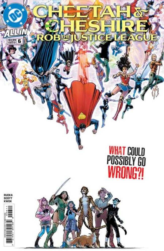 Cheetah And Cheshire Rob The Justice League #6 (Of 6) Cover A Nicola Scott