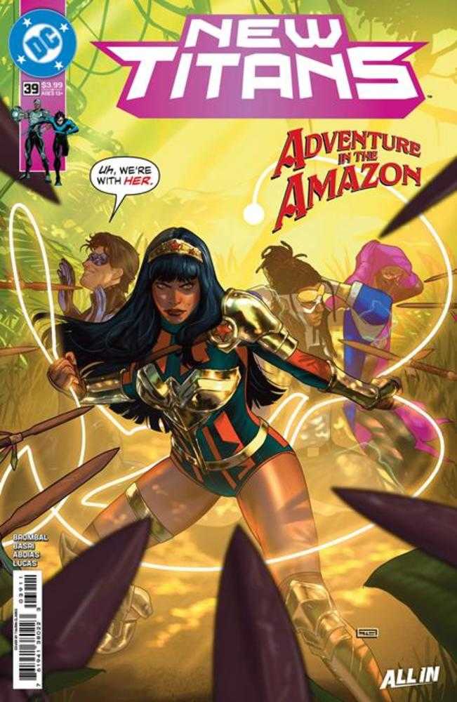 New Titans #39 Cover A Taurin Clarke