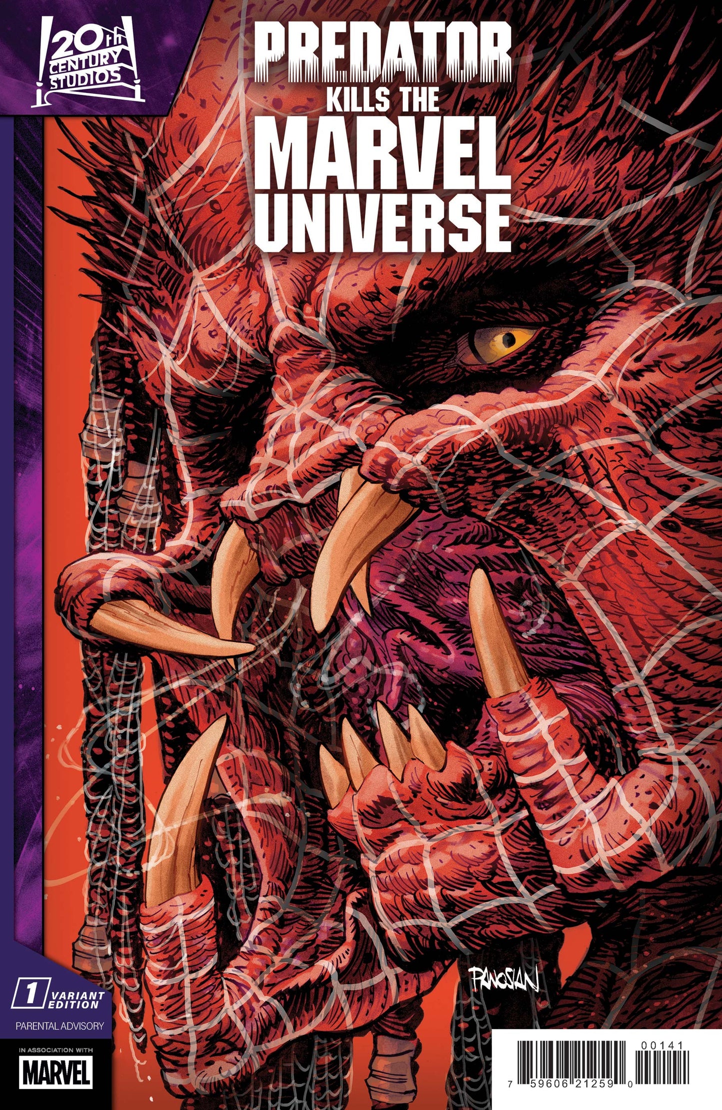 Predator Kills the Marvel Universe #1 (Cover C)