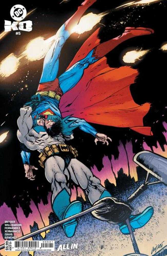 DC K.O. #5 (Of 5) Cover B Daniel Warren Johnson Card Stock Variant