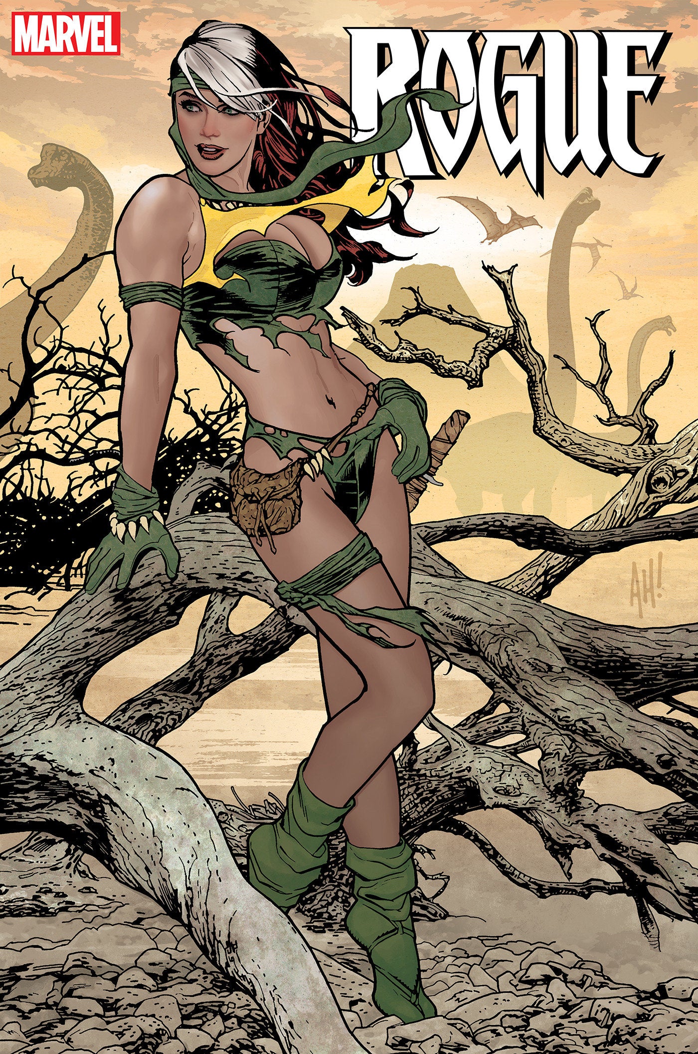 Rogue: The Savage Land #1 Adam Hughes Foil Variant