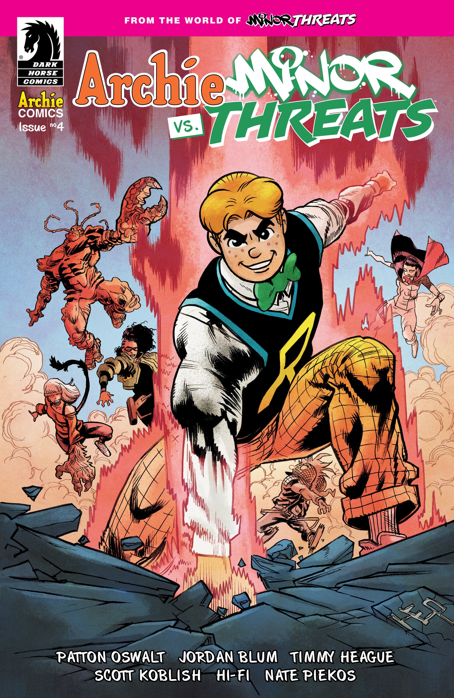 Archie vs Minor Threats #4 (Cover A) (Scott Hepburn)