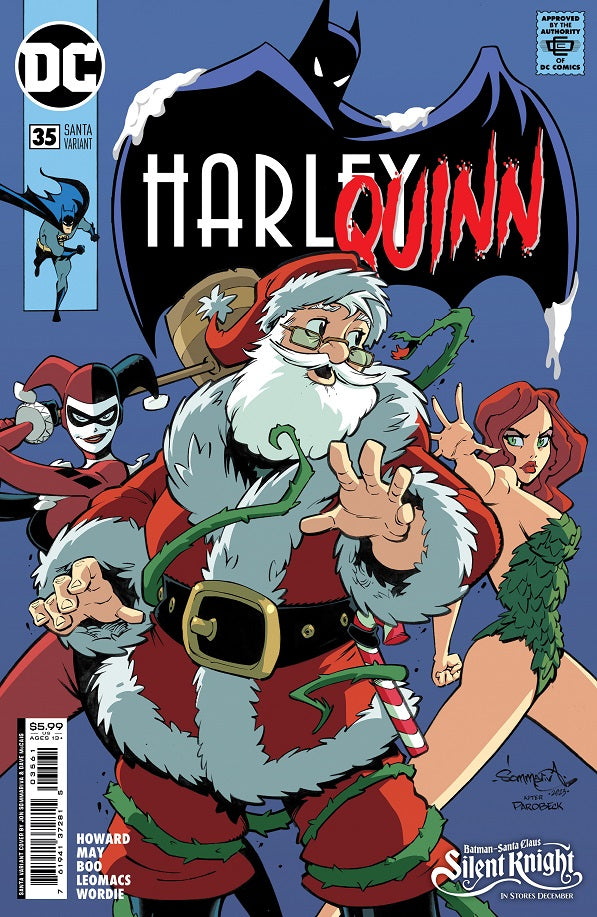 Harley Quinn #35 (Animated Santa Variant)