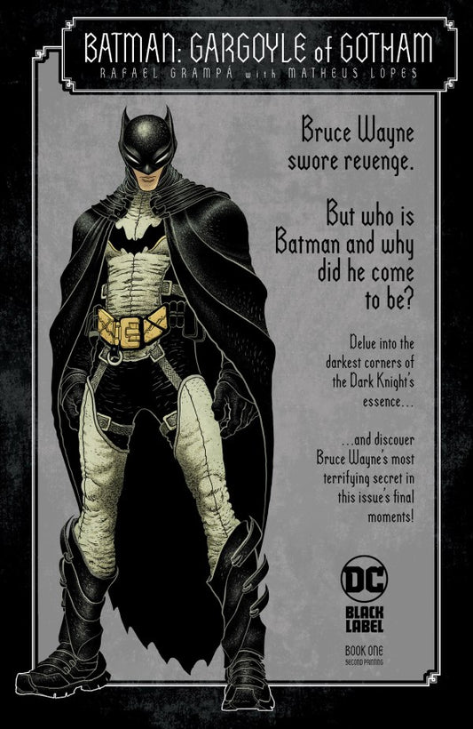 Batman: Gargoyle of Gotham #1 (2nd Printing)