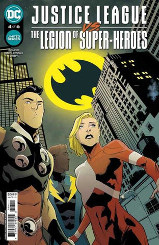 Justice League vs The Legion Of Super-Heroes #4 (Of 6) Cover A Scott Godlewski