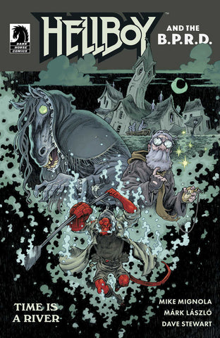 Hellboy & BPRD Time Is A River One-Shot Cover A Laszlo