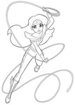 DC Super Hero Girls A Kids Coloring Book TPB