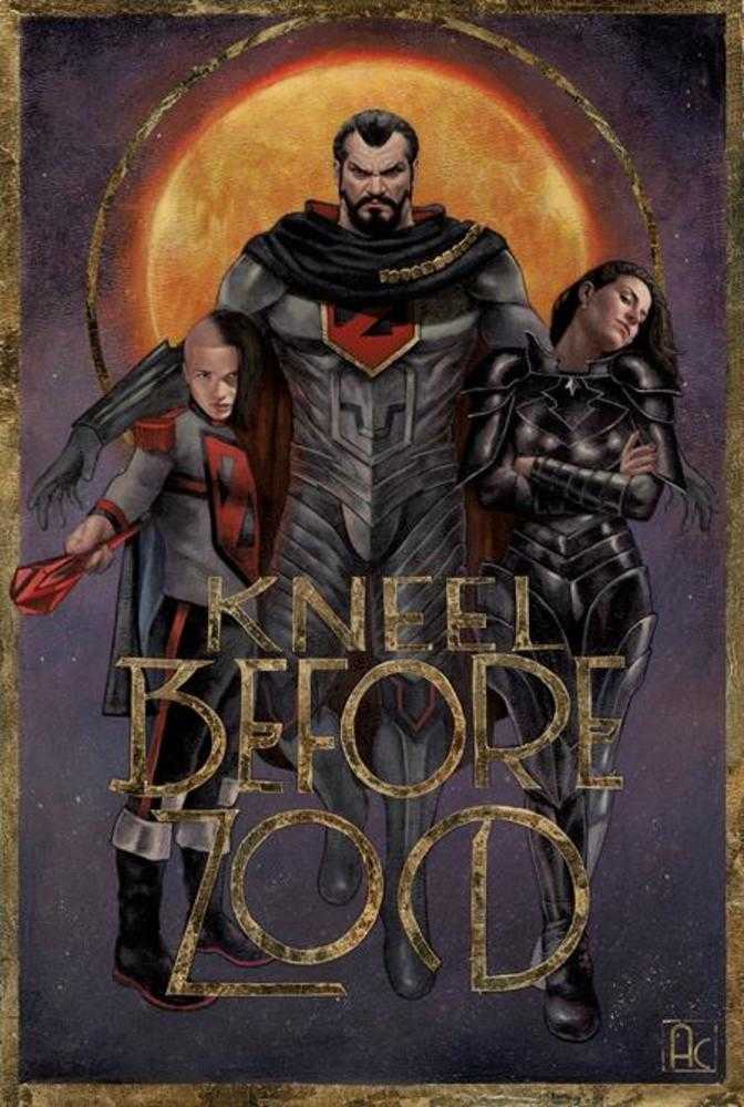 Kneel Before Zod #1 (Of12) Cover D Ariel Colon Foil Variant