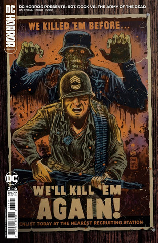 Sgt. Rock vs The Army of the Dead #3 (Cardstock Variant)